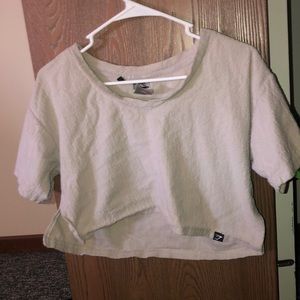 Gymshark cropped towel t-shirt